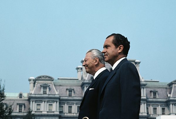 Bundeskanzler Kiesinger bei Präsident Nixon