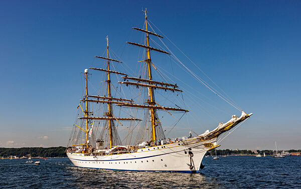Fortsetzung der Kieler Woche mit der Windjammerparade