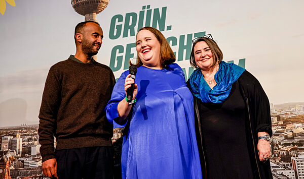 Wiederholungswahl Berlin - Wahlparty Bündnis 90/Die Grünen