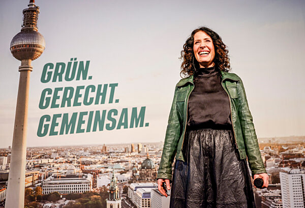 Wiederholungswahl Berlin - Wahlparty Bündnis 90/Die Grünen