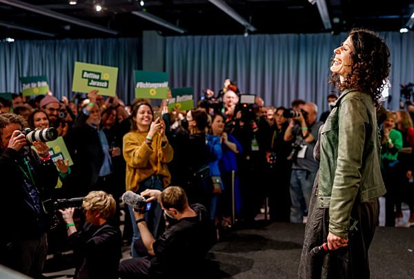 Wiederholungswahl Berlin - Wahlparty Bündnis 90/Die Grünen