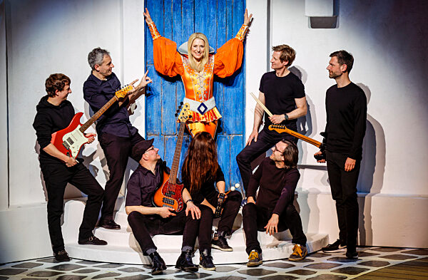 Backstage-Reportage Stefanie Hertel bei Musical Mamma Mia