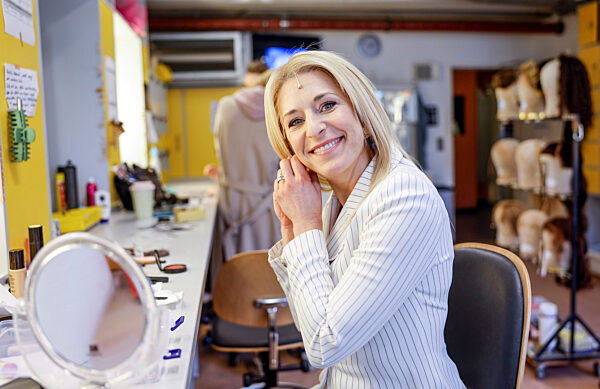 Backstage-Reportage Stefanie Hertel bei Musical Mamma Mia