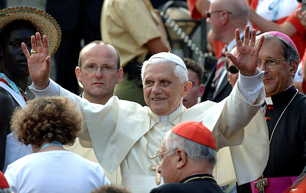 World Youth Day - Visit Pope Benedict XVI.