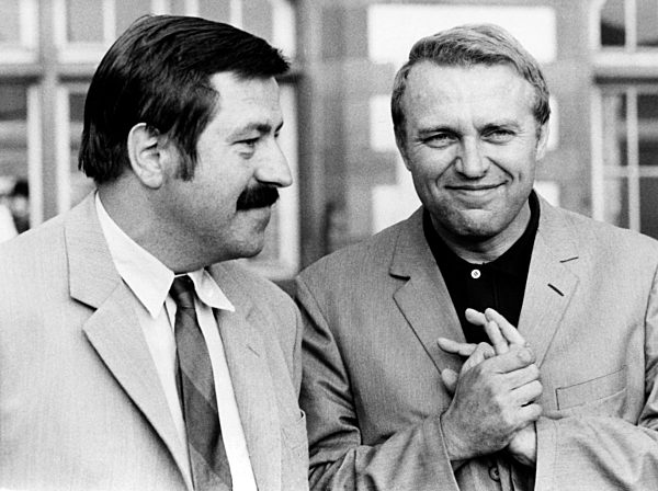 Guenter Grass and Pavel Kohout