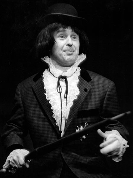 Ernst Hilbich im "Düsseldorfer Kom(m)ödchen"