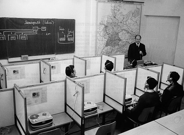 Language lab of Goethe-Institute in Munich