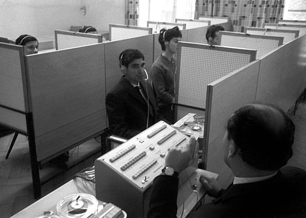 Language laboratory in the Goethe Institute