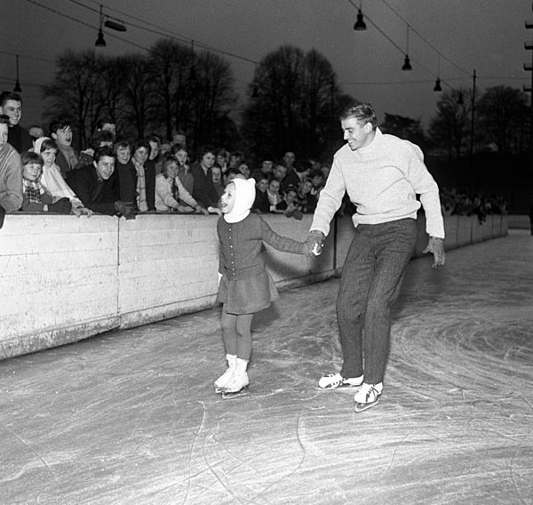 Post-war period: Armin Hary ice-skating