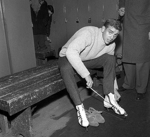 Post-war period: Armin Hary ice-skating