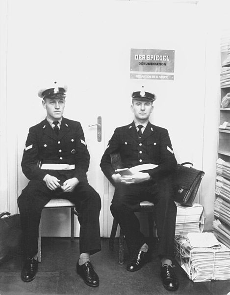 "Spiegelaffäre"- Durchsuchung der Hamburger Redaktion