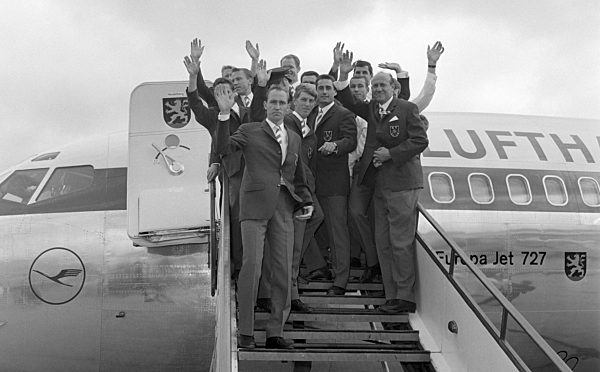 Soccer - 1966 - German National Team to England