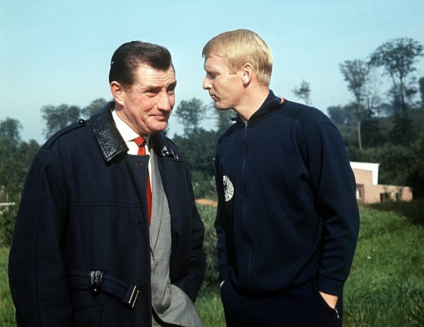 Fußball: Fritz Walter und Karl-Heinz Schnellinger