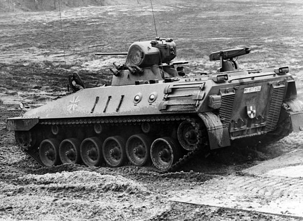 Bundeswehr stellt Schützenpanzer Marder vor