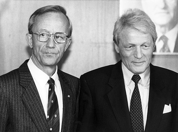 Konrad Porzner und Hans-Georg Wieck