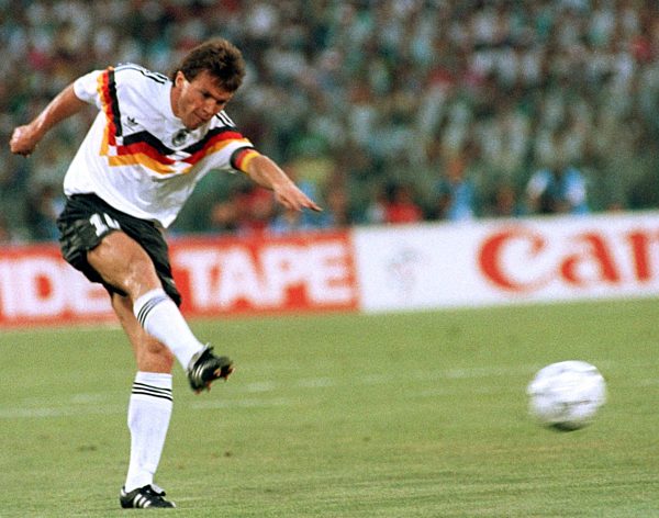 Soccer World Cup 1990: Germany vs Argentina - Lothar Matthaeus