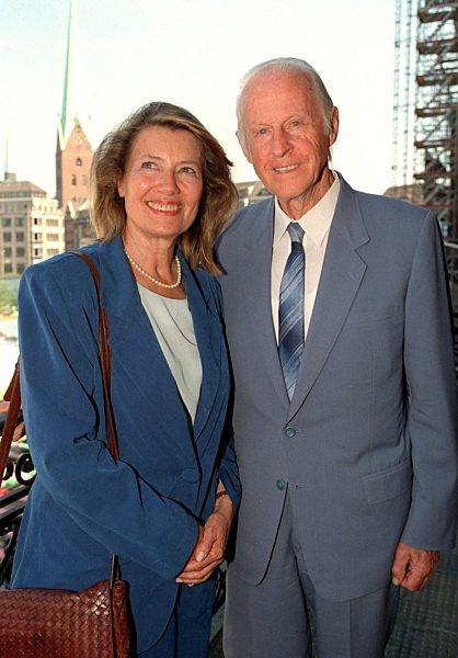 Thor Heyerdahl und Ehefrau Jacqueline