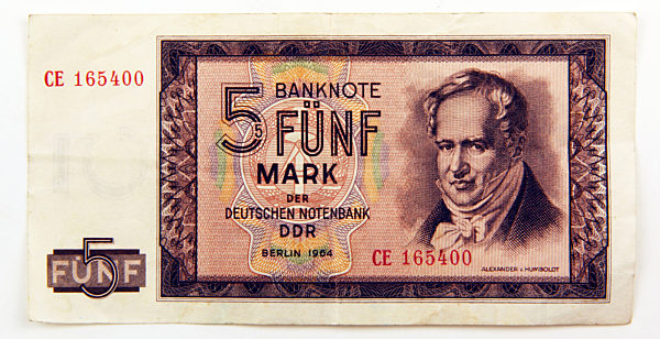 DDR- Mark der Deutschen Notenbank 1960er Jahre