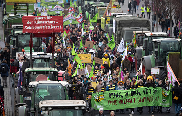 Demonstration für Agrarwende