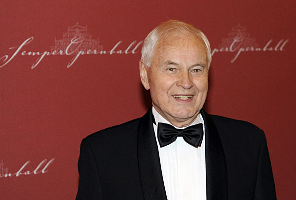 Der Vorsitzende des Ältestenrates der Partei "Die Linke", Hans Modrow...