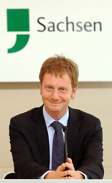Der Generalsekretär der sächsischen CDU, Michael Kretschmer...