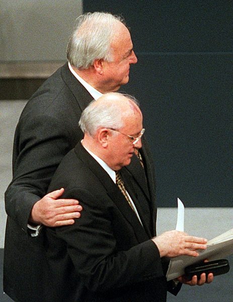 Kohl and Gorbachev