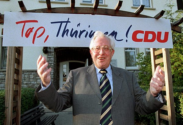 Berhard Vogel Sieger bei der Landtagswahl in Thüringen