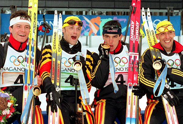 Staffel-Gold für deutsche Biathlon-Männer