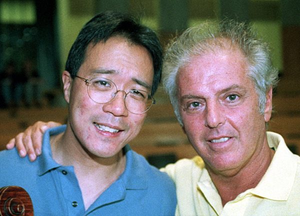 Barenboim und Yo Yo Ma
