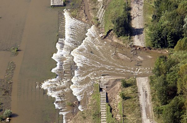 Hochwasser Torgau Dammbruch
