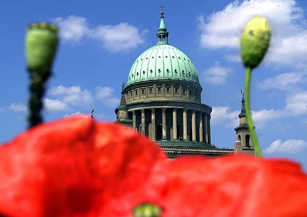 Sommerwetter in Potsdam