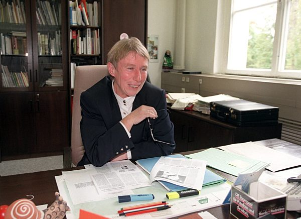 Regine Hildebrandt gibt Abschluss-PK