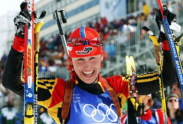 Olympische Winterspiele 2002: Gold für Kati Wilhelm