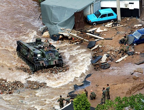Bundeswehr im Hochwassereinsatz