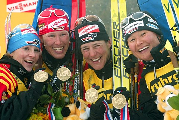 Biathlon-WM: Deutsche Frauenstaffel bejubelt Bronze