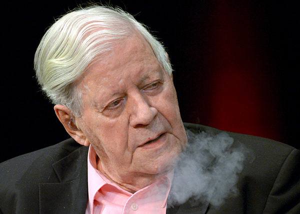 Altkanzler Schmidt in Brandenburg