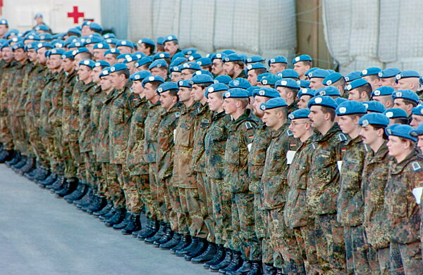 Bosnien-Einsatz - Bundeswehr-Camp in Trogir 1995
