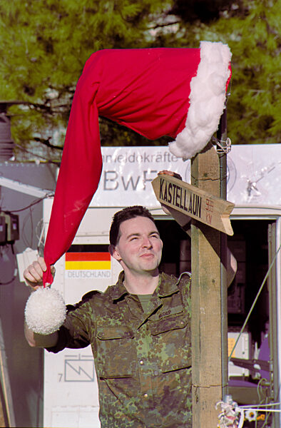 Bosnien-Einsatz - Bundeswehr-Camp in Trogir 1995