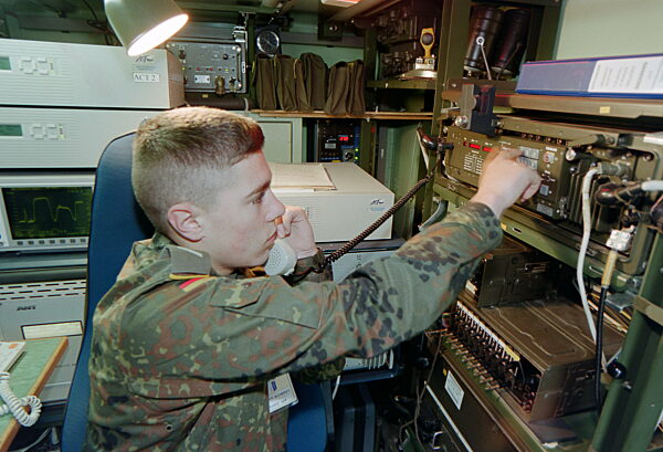 Bosnien-Einsatz - Bundeswehr-Camp in Trogir 1995