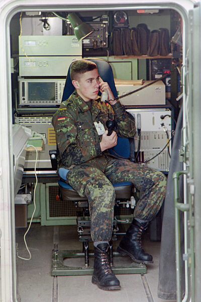 Bosnien-Einsatz - Bundeswehr-Camp in Trogir 1995