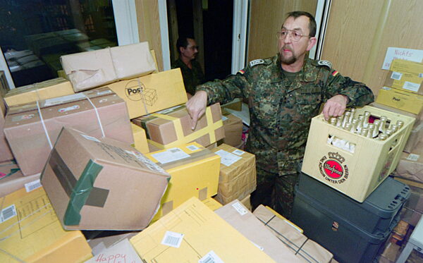 Bosnien-Einsatz - Bundeswehr-Camp in Trogir 1995