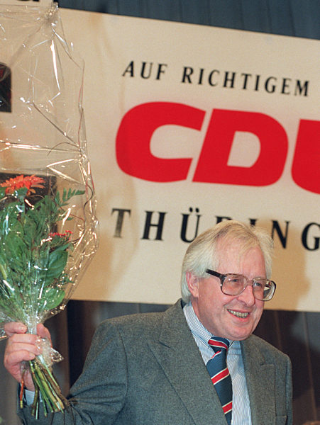 Bernhard Vogel wiedergewählt (Archivfoto und Text 1994)