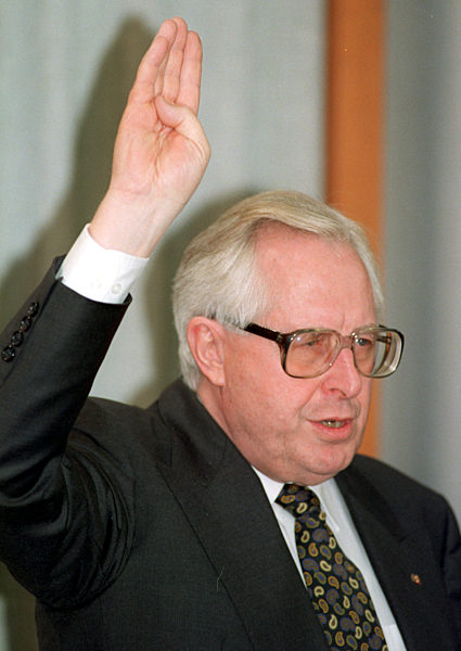 Amtseid Vogel  (Archivfoto und Text 1994)