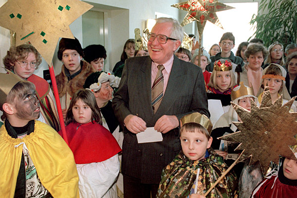 Sternsinger in Erfurt (Archivfoto und Text 1995)