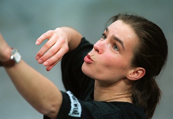 Lillehammer 1994, Kati Witt beim Training