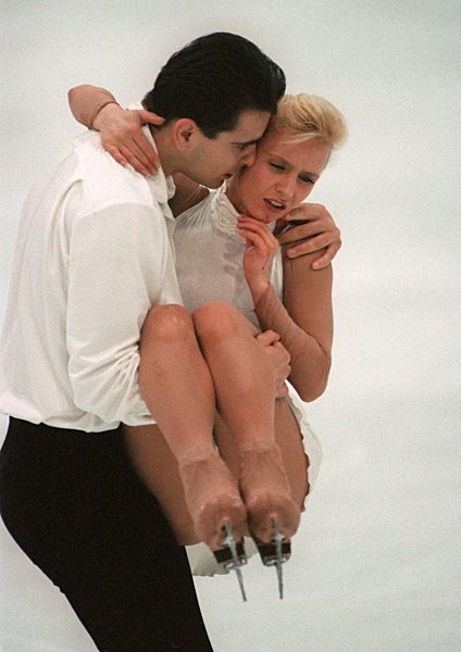 Lillehammer 1994, Mandy Wötzel gestürzt