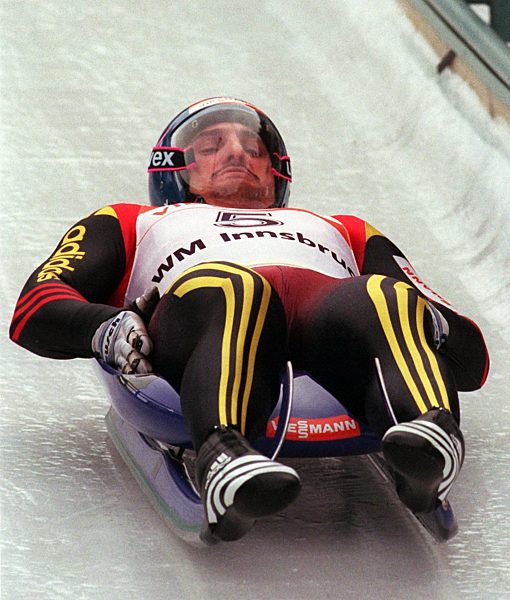 Georg Hackl zum dritten Mal Rodel-Weltmeister