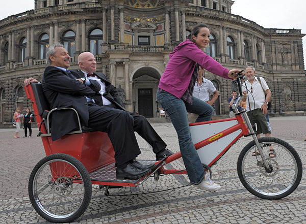 Dreharbeiten zur Krimireihe "Stubbe-Von Fall zu Fall" in Dresden