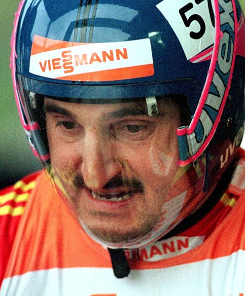 Rennrodeln: Georg Hackl in Oberhof