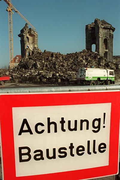 Dresden - Church of Our Lady reconstruction